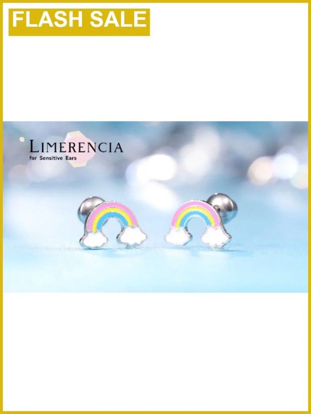 Titanium Screw Back Stud Earrings for Sensitive Ears 20G